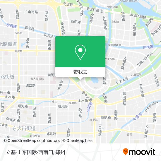立基·上东国际-西南门地图