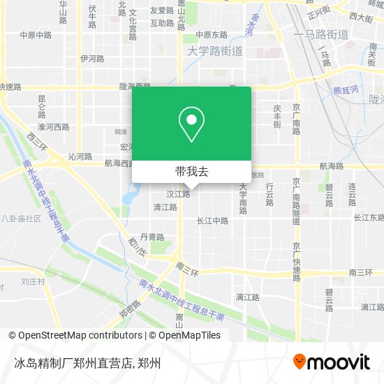 冰岛精制厂郑州直营店地图