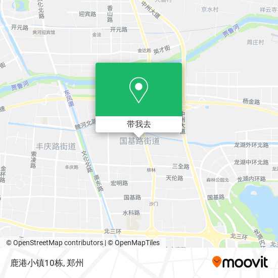 鹿港小镇10栋地图