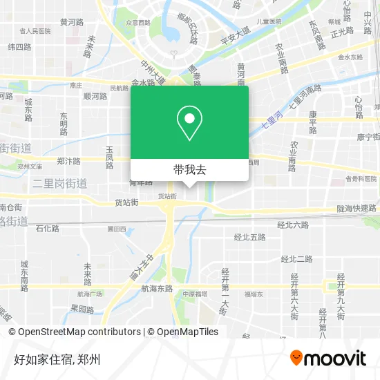 好如家住宿地图