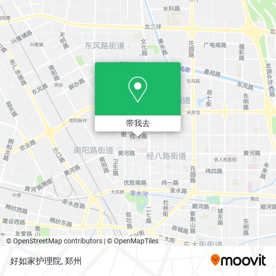 好如家护理院地图