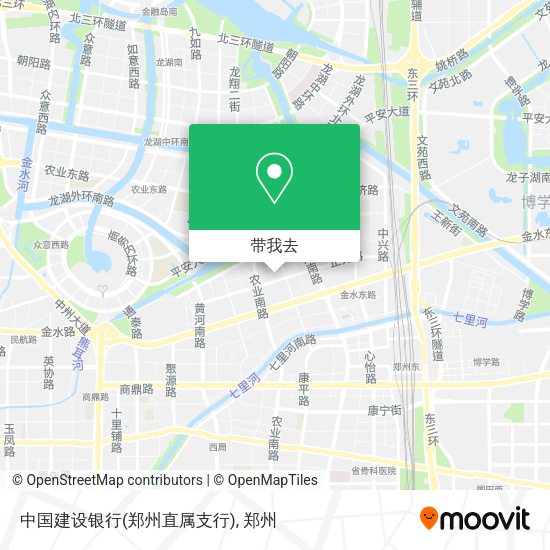 中国建设银行(郑州直属支行)地图