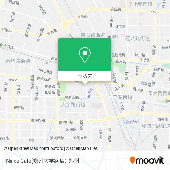 Niiice Cafe(郑州大学路店)地图