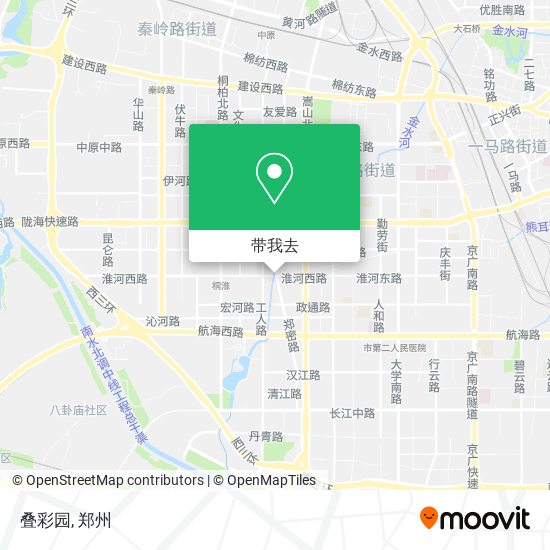 叠彩园地图