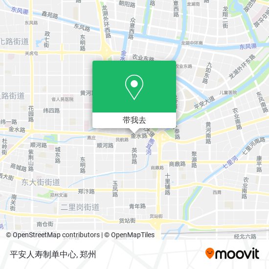 平安人寿制单中心地图