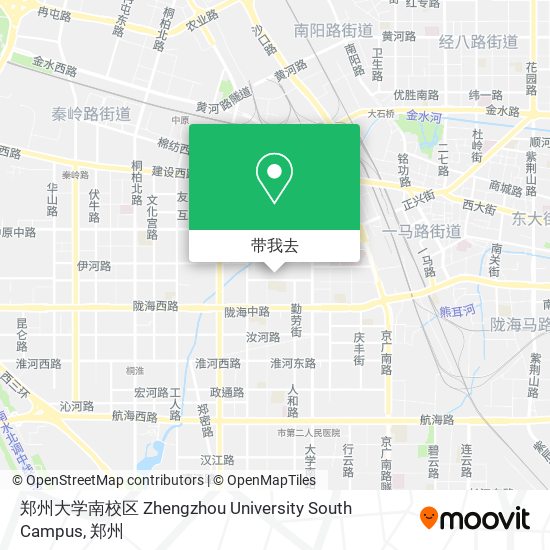 郑州大学南校区 Zhengzhou University South Campus地图