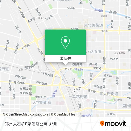 郑州大石桥E家酒店公寓地图