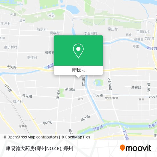康易德大药房(郑州NO.48)地图
