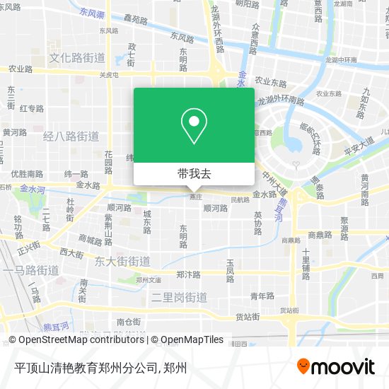 平顶山清艳教育郑州分公司地图
