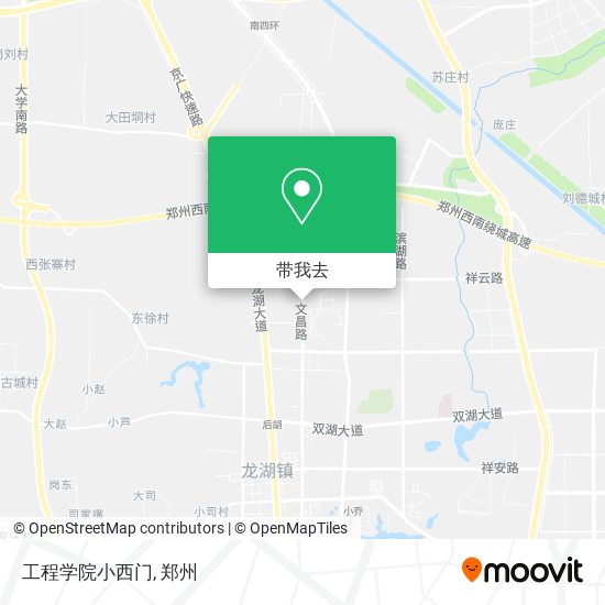 工程学院小西门地图