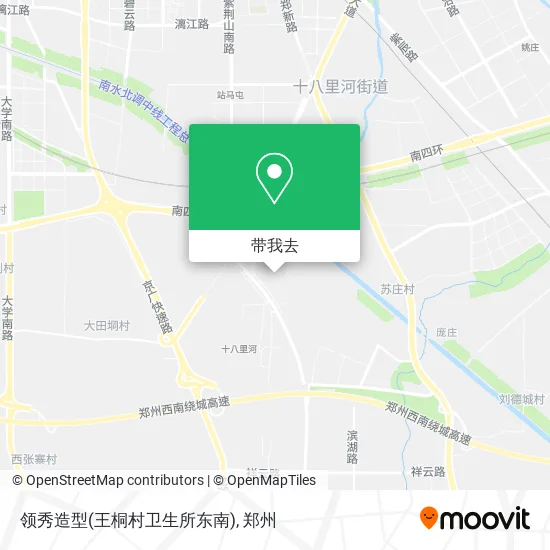 领秀造型(王桐村卫生所东南)地图