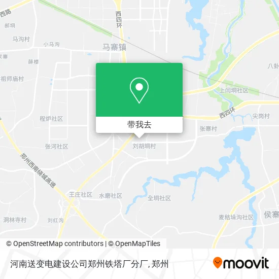 河南送变电建设公司郑州铁塔厂分厂地图