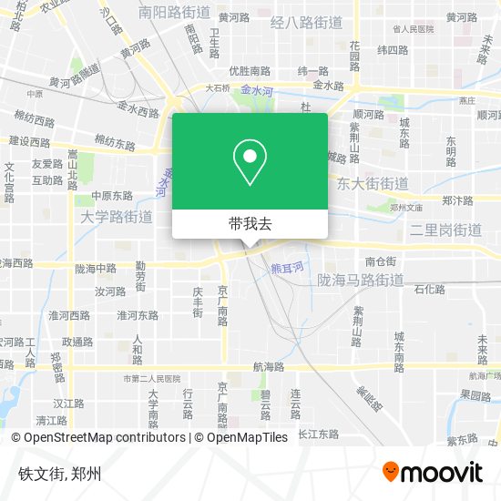 铁文街地图