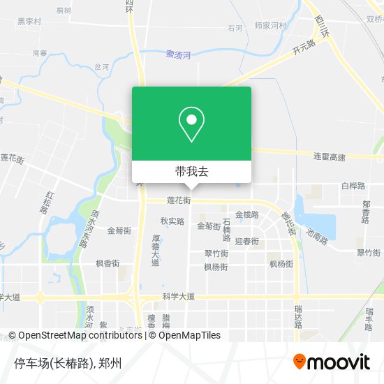 停车场(长椿路)地图