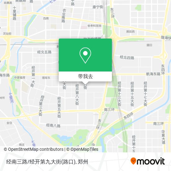 经南三路/经开第九大街(路口)地图