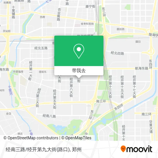 经南三路/经开第九大街(路口)地图
