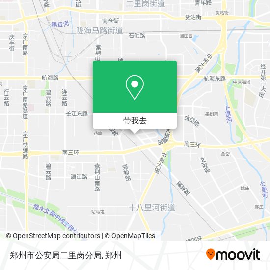 郑州市公安局二里岗分局地图
