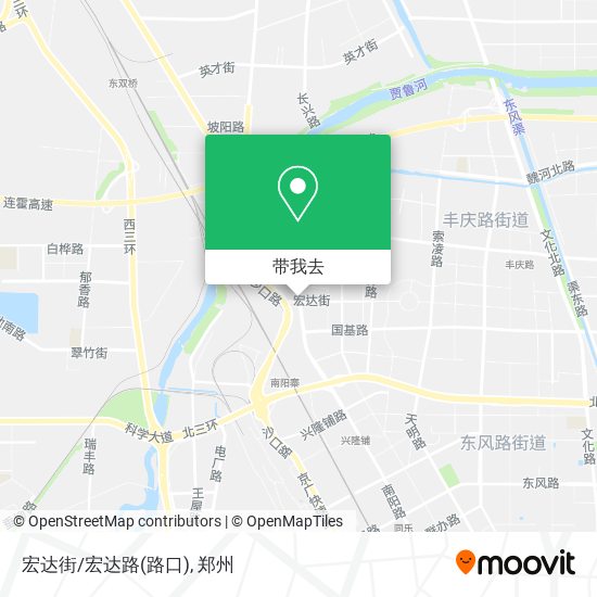 宏达街/宏达路(路口)地图