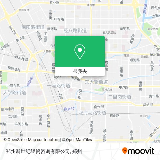 郑州新世纪经贸咨询有限公司地图