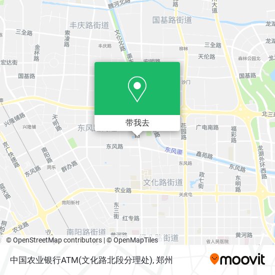 中国农业银行ATM(文化路北段分理处)地图