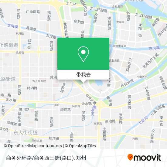 商务外环路/商务西三街(路口)地图