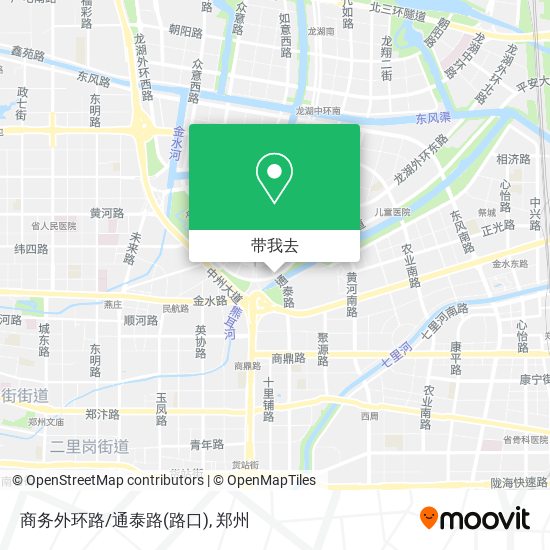 商务外环路/通泰路(路口)地图