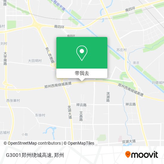 G3001郑州绕城高速地图