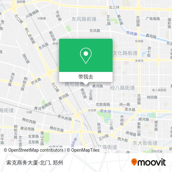 索克商务大厦-北门地图