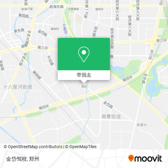 金岱驾校地图