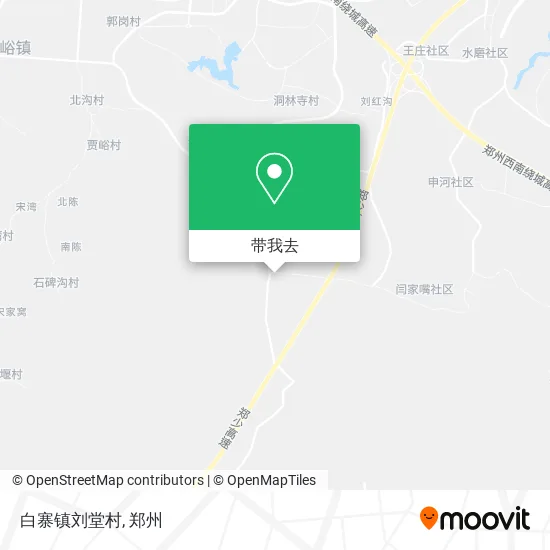 白寨镇刘堂村地图