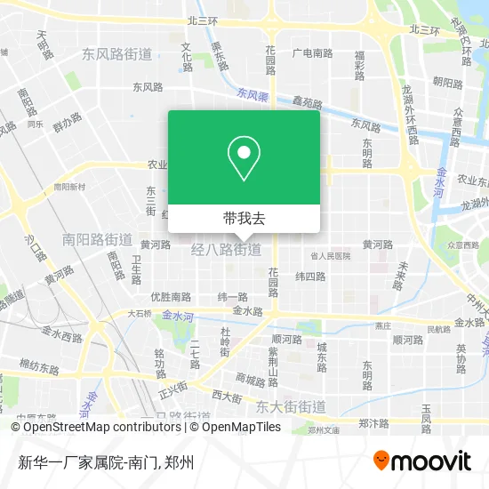 新华一厂家属院-南门地图