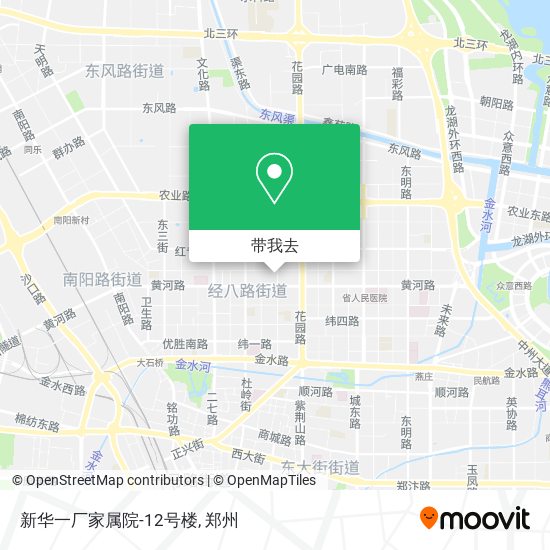 新华一厂家属院-12号楼地图