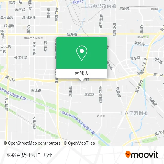 东裕百货-1号门地图