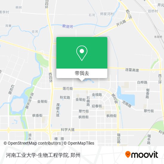 河南工业大学-生物工程学院地图