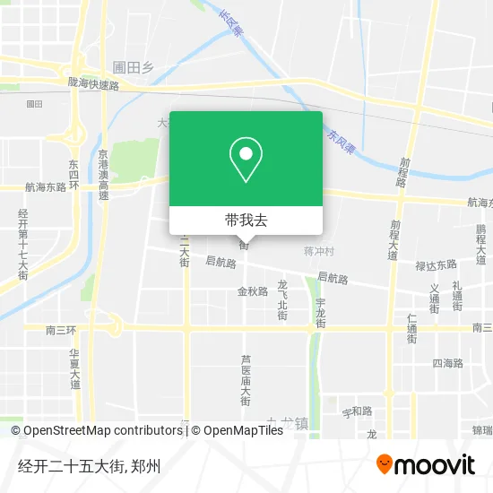 经开二十五大街地图