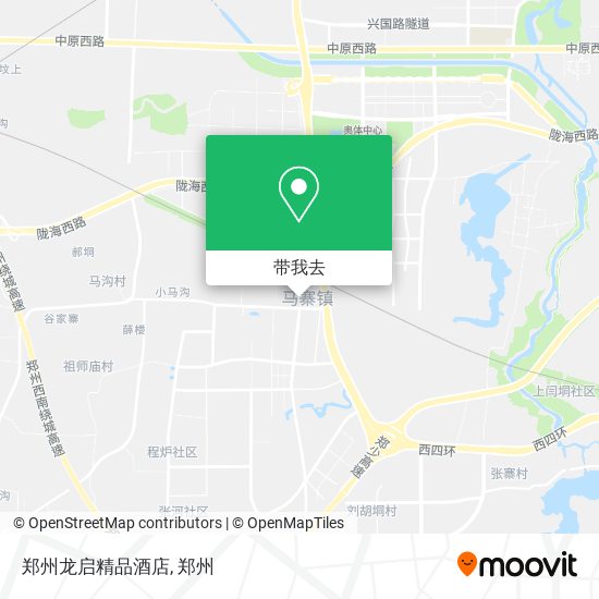 郑州龙启精品酒店地图
