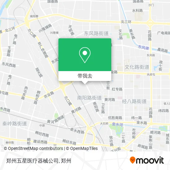郑州五星医疗器械公司地图