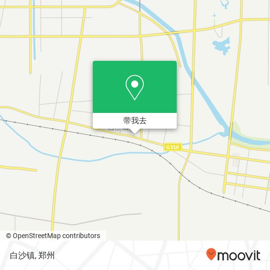 白沙镇地图