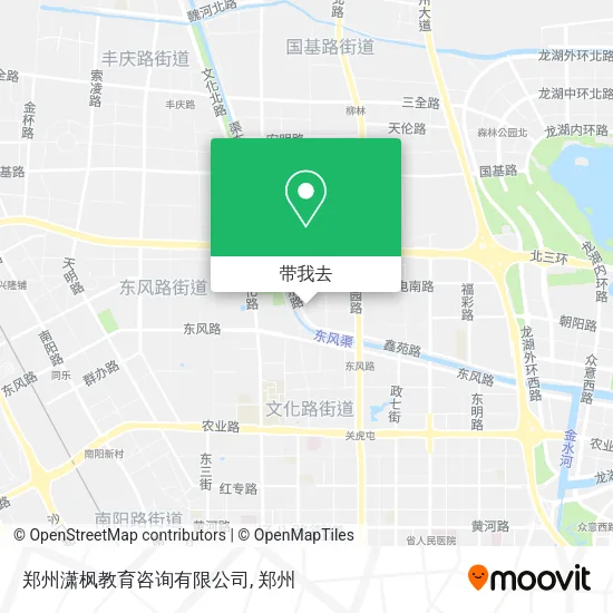 郑州潇枫教育咨询有限公司地图
