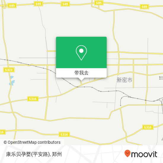 康乐贝孕婴(平安路)地图