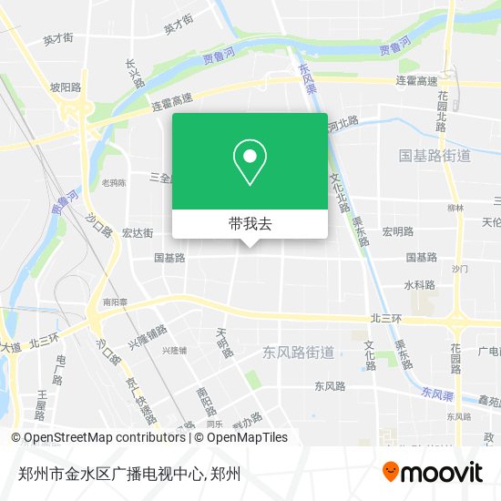 郑州市金水区广播电视中心地图