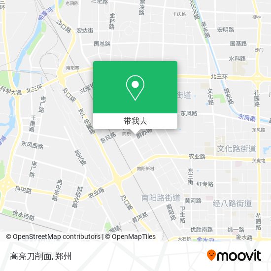 高亮刀削面地图