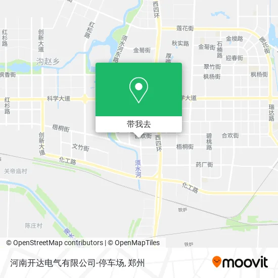 河南开达电气有限公司-停车场地图