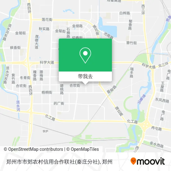 郑州市市郊农村信用合作联社(秦庄分社)地图