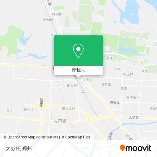 大彭庄地图