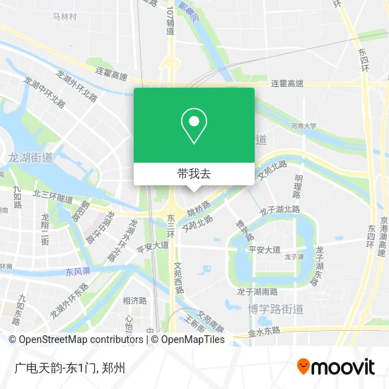 广电天韵-东1门地图