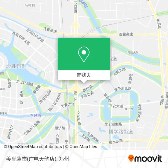 美巢装饰(广电天韵店)地图