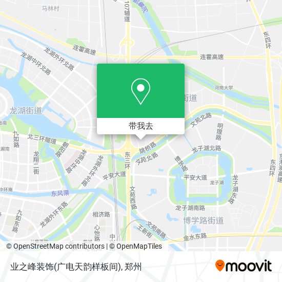 业之峰装饰(广电天韵样板间)地图