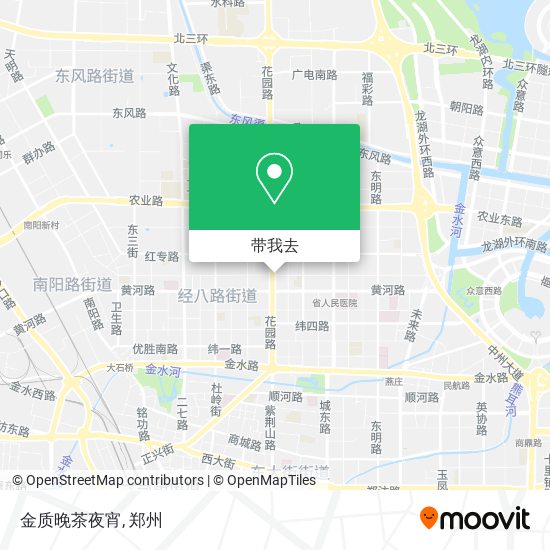 金质晚茶夜宵地图