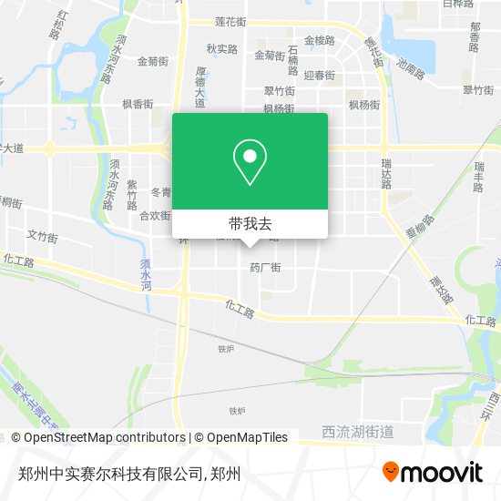 郑州中实赛尔科技有限公司地图